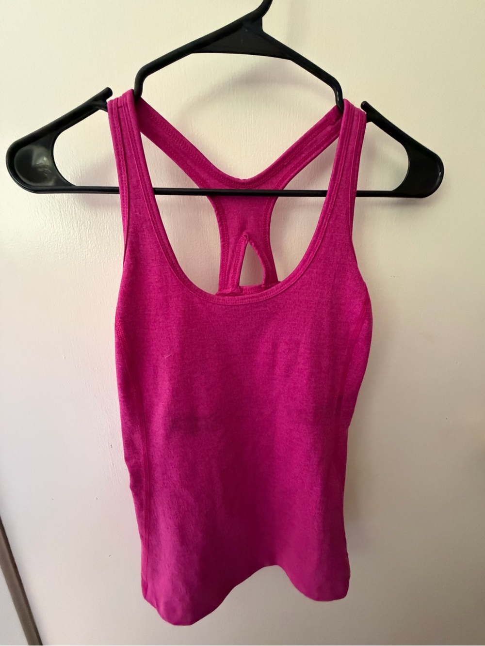 Sweaty Betty Hot Pink Racerback Sports Tank Bra